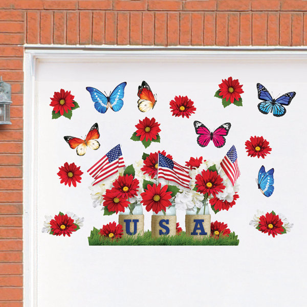 The Holiday Aisle® 15 Piece USA Summer Holidays Garage Set